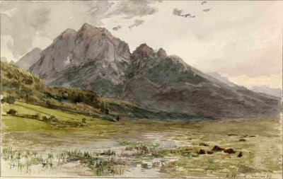 Vallée de Podkoren avec massif montagneux - Ladislav Benesch